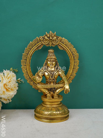 Brass Ayyappan Idol - WL4630
