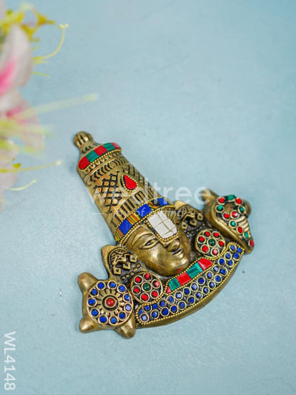 Brass Balaji Wall Hanging - WL4148