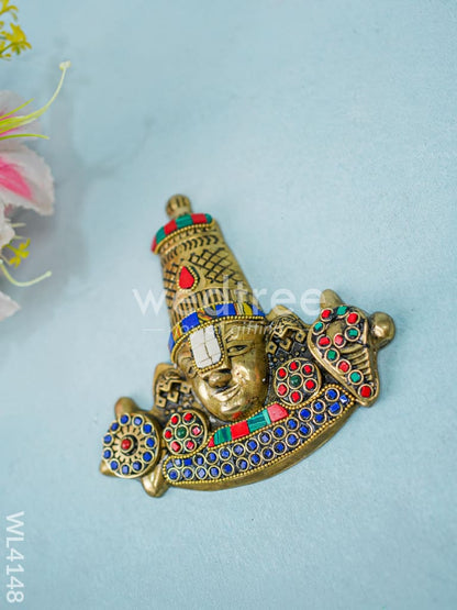 Brass Balaji Wall Hanging - WL4148