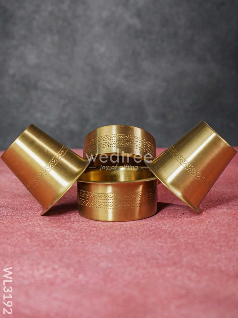Brass Coffee Filter Dabara Set - WL3192-1