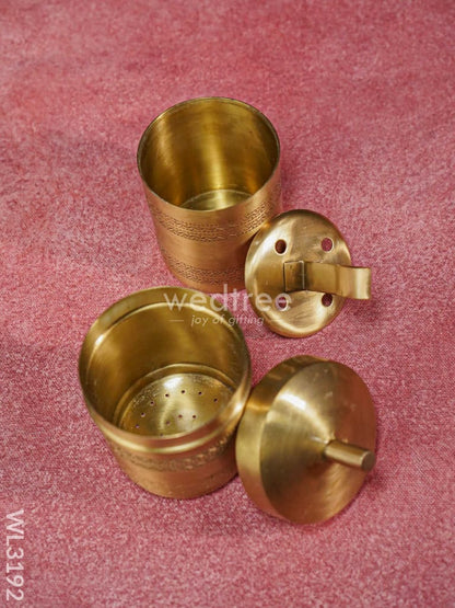 Brass Coffee Filter Dabara Set - WL3192-1