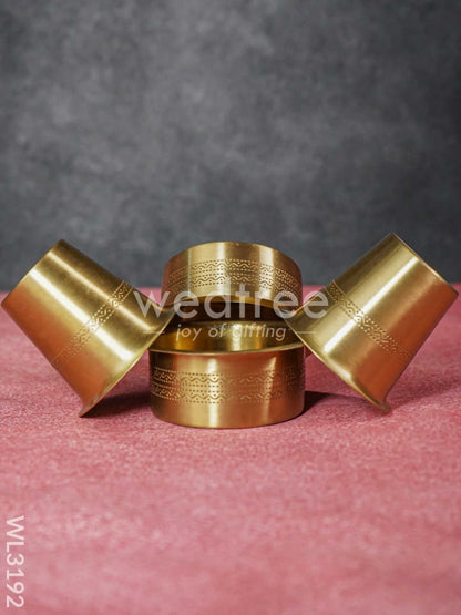 Brass Coffee Filter with Dabara Set - WL3192