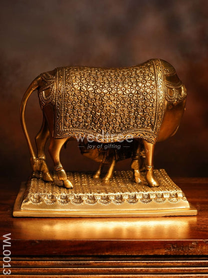 Brass Cow and Calf - WL0013