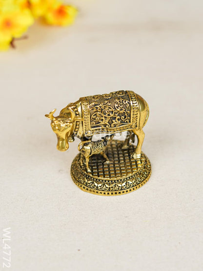 Brass Cow & Calf Idol - WL4772