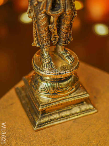 Brass Deep Lakshmi Idol - 18 inch - WL3621