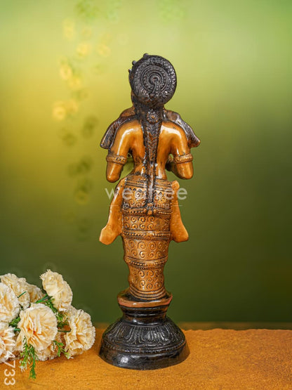 Brass Devi Meenakshi Idol - 22 inch - WL4733
