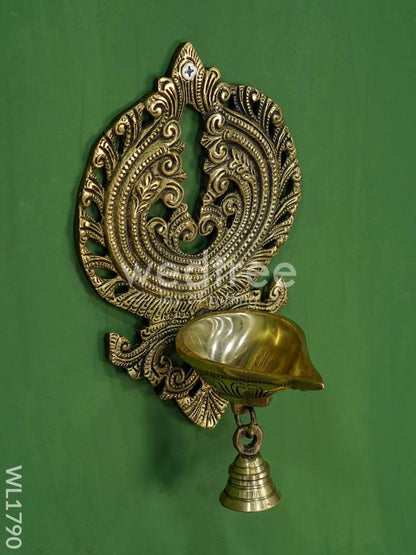 Brass Diya Wall Hanging - WL1790