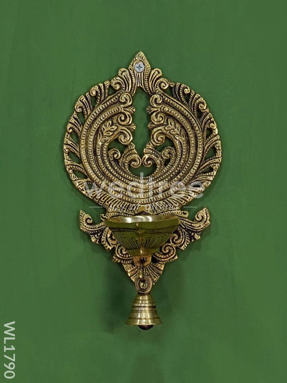 Brass Diya Wall Hanging - WL1790