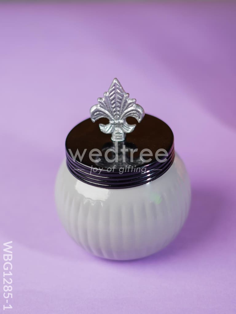 Brass Dry Fruit Jar - Solid - WBG1285