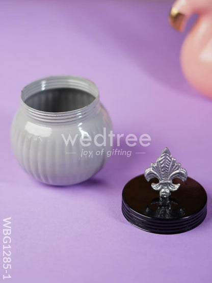 Brass Dry Fruit Jar - Solid - WBG1285