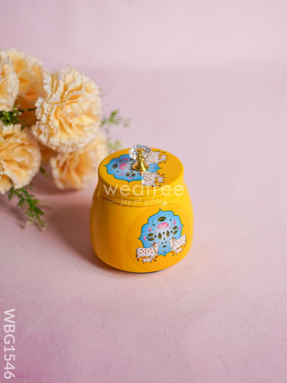 Brass Dry Fruit Jar - WBG1546
