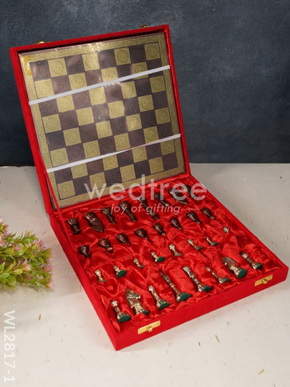 Brass Finish Chess Board - 10x10 - WL2817