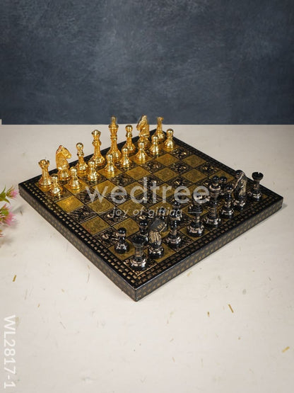 Brass Finish Chess Board - 10x10 - WL2817