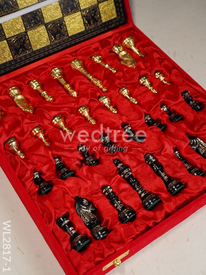 Brass Finish Chess Board - 10x10 - WL2817
