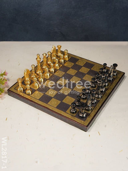 Brass Finish Chess Board - 10x10 - WL2817
