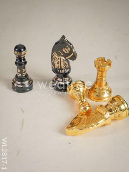 Brass Finish Chess Board - 10x10 - WL2817