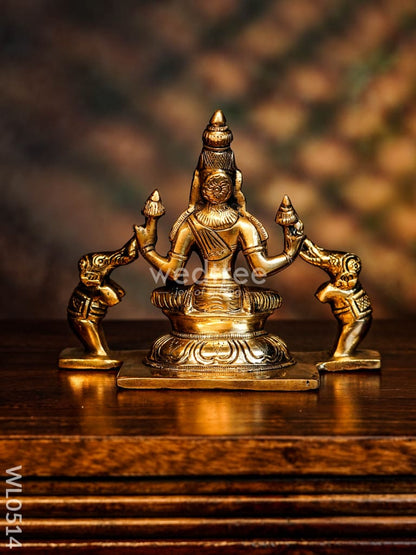 Brass Gajalakshmi - WL0514
