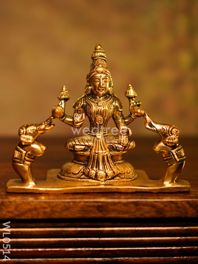 Brass Gajalakshmi - WL0514