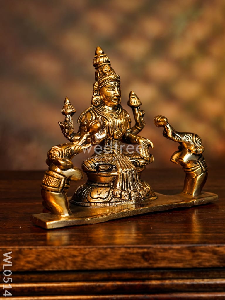 Brass Gajalakshmi - WL0514