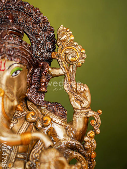 Brass Ganesha Idol - 17 inch - WL4735