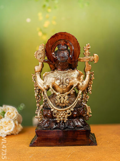 Brass Ganesha Idol - 17 inch - WL4735