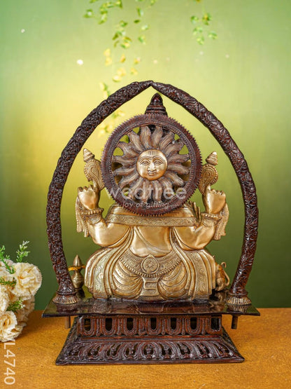 Brass Ganesha Idol - 21 inch - WL4740