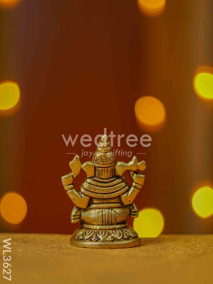 Brass Ganesha Idol - WL3627