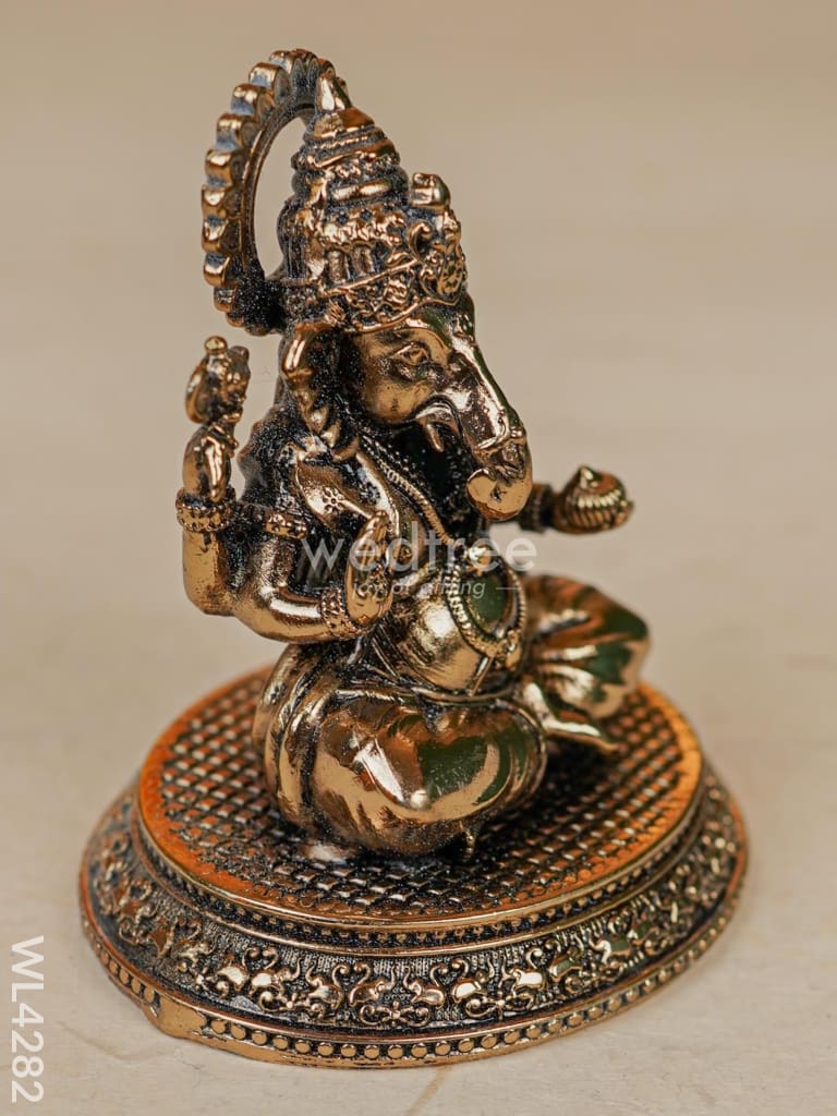 Brass Ganesha Idol - WL4282