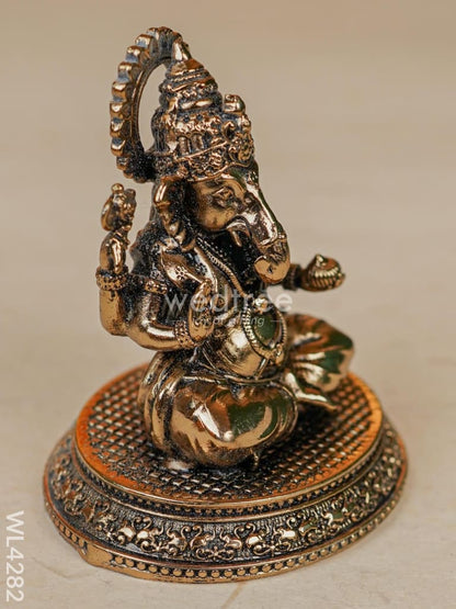 Brass Ganesha Idol - WL4282