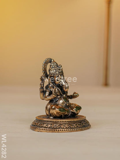 Brass Ganesha Idol - WL4282