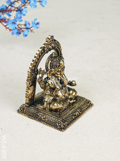 Brass Ganesha Idol - WL4401