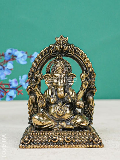 Brass Ganesha Idol - WL4401