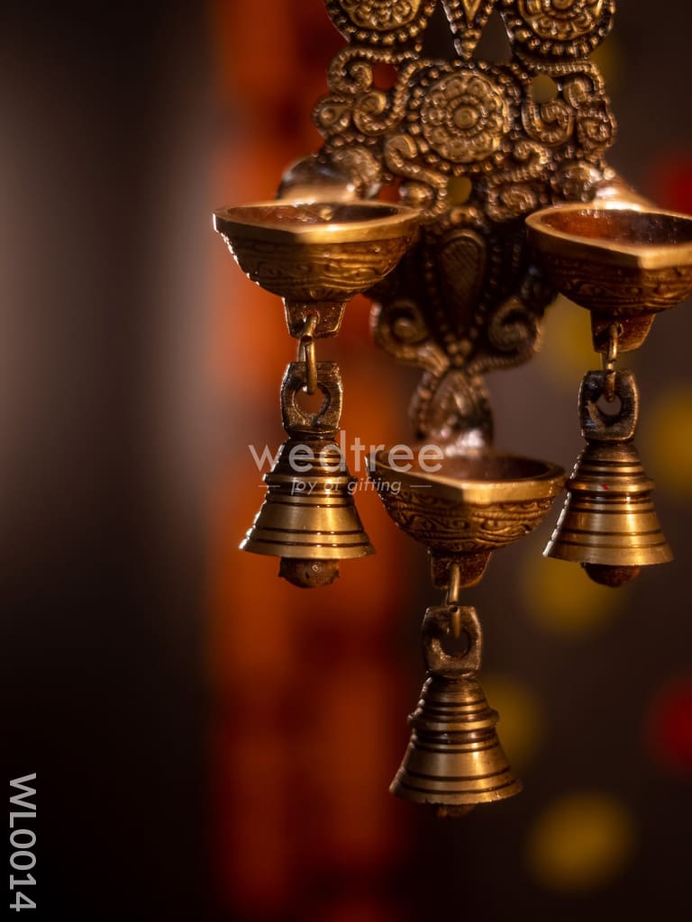 Brass Hanging Diya - WL0014