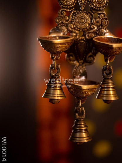 Brass Hanging Diya - WL0014