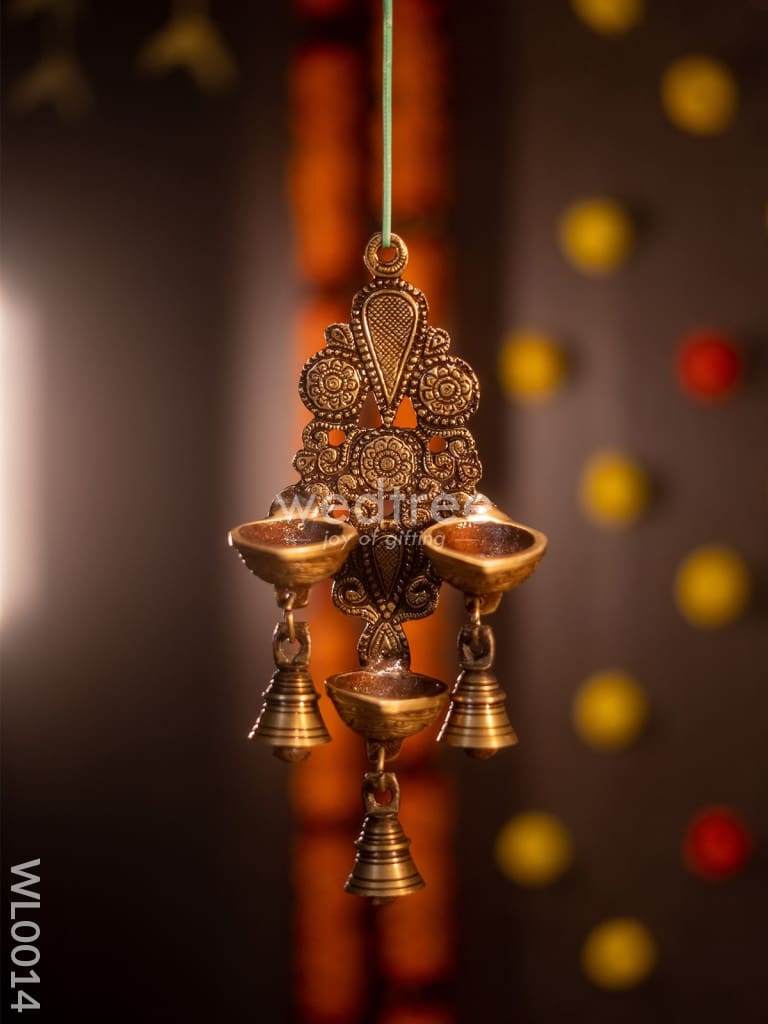 Brass Hanging Diya - WL0014