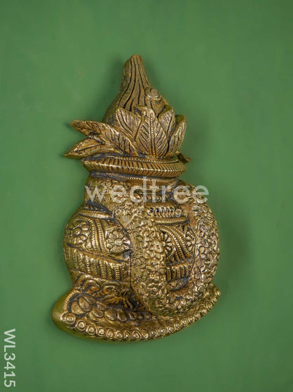 Brass Kalash Wall Hanging - WL3415