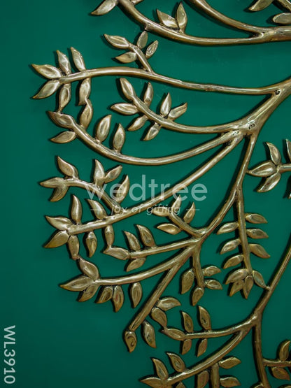 Brass Kalpavriksha Tree with Buddha - WL3910