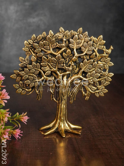 Brass Kalpavriksha Tree with Root - WL2093