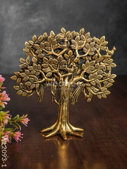 Brass Kalpavriksha Tree with Root - WL2093