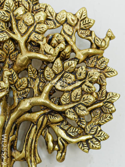 Brass Kalpavriksha Tree with Roots - WL2552