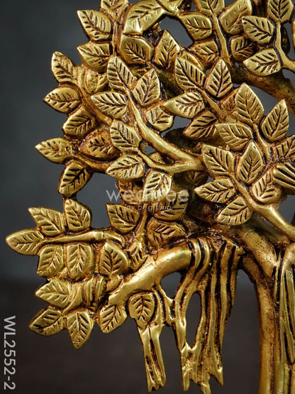 Brass Kalpavriksha Tree with Roots - WL2552