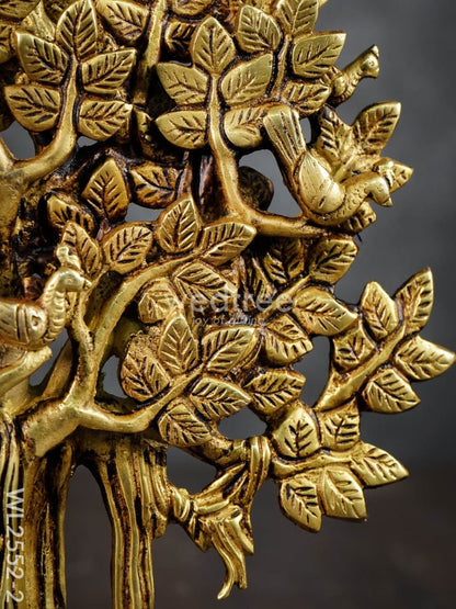 Brass Kalpavriksha Tree with Roots - WL2552