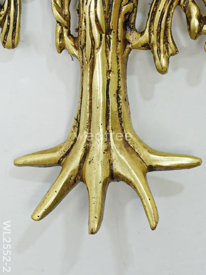 Brass Kalpavriksha Tree with Roots - WL2552