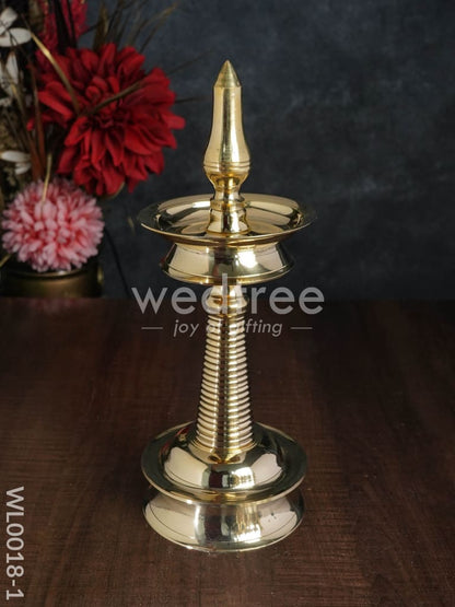Brass Kerala Diya - Set of 2 - WL0018