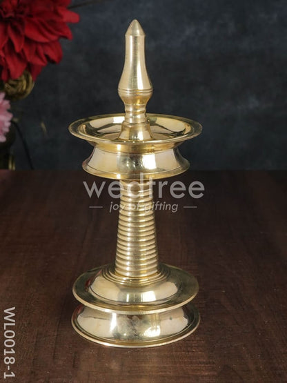 Brass Kerala Diya - Set of 2 - WL0018