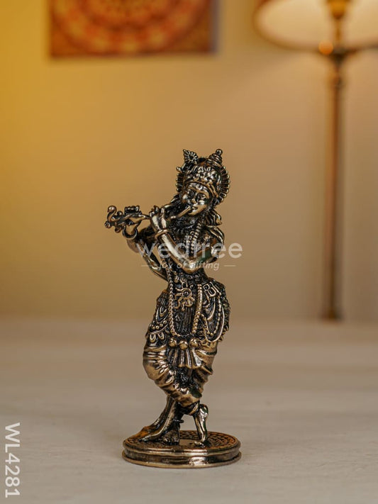 Brass Krishna Idol - WL4281