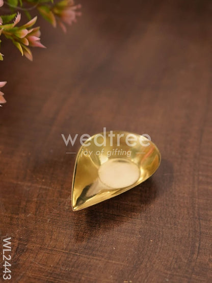 Brass Kuber Diya ( Set of 4 ) - WL2443