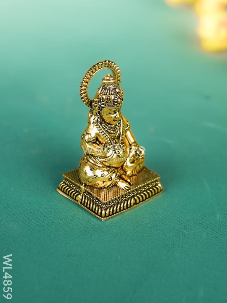Brass Kubera Idol - 3 inch - WL4859