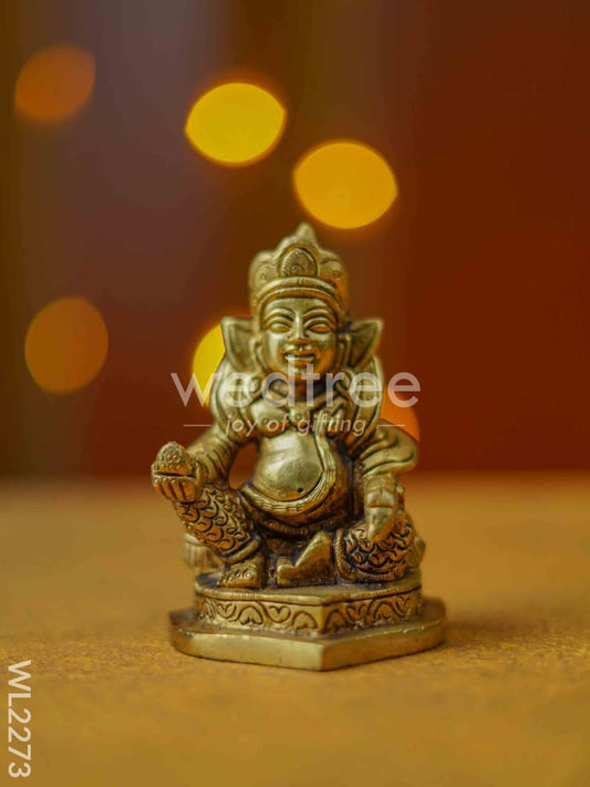 Brass Kubera Idol - WL2273