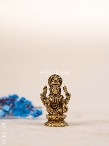 Brass Lakshmi Ganesha Idol - WL5146